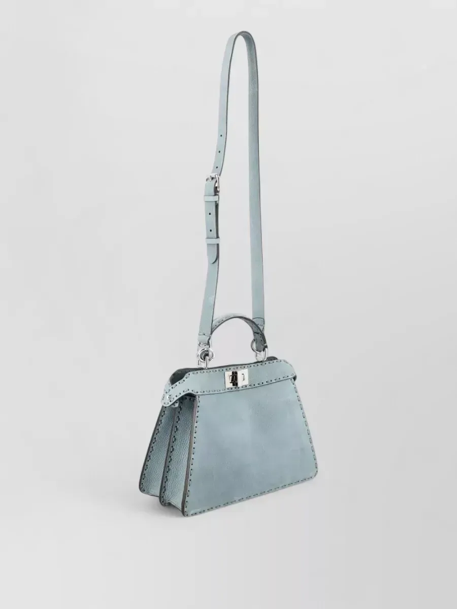Fendi Peekaboo Small in Blue, photo 3