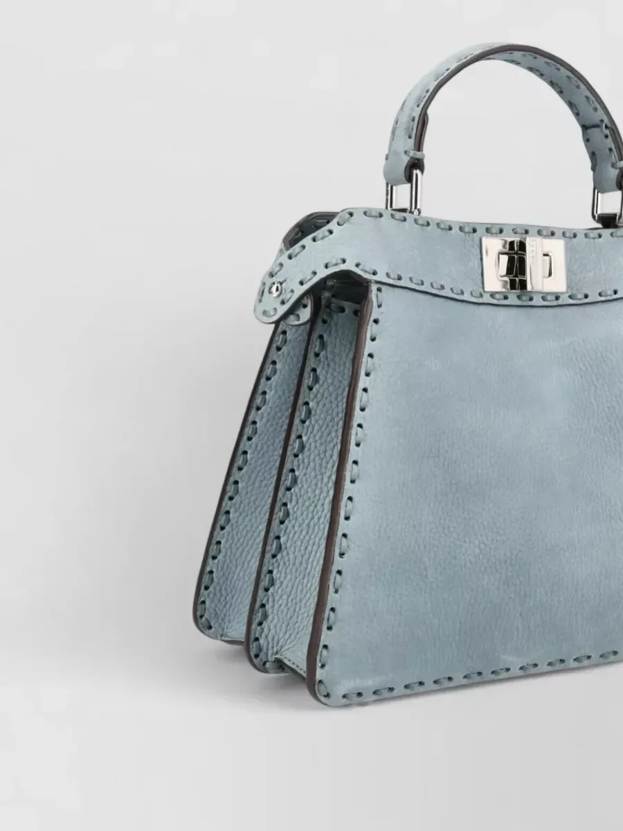 Fendi Peekaboo Small in Blue, photo 4