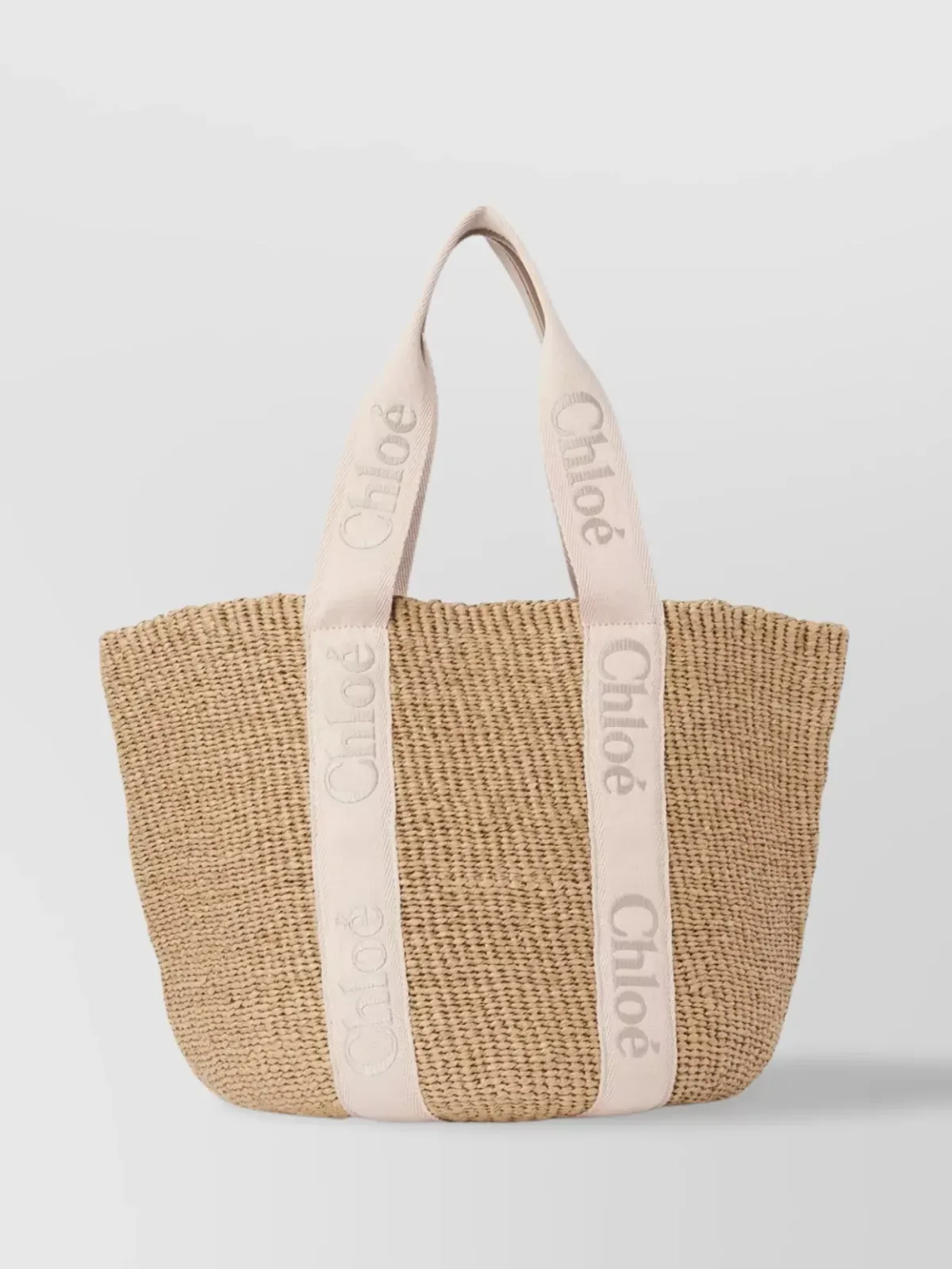 Chloé Woody Large in Beige, photo 1