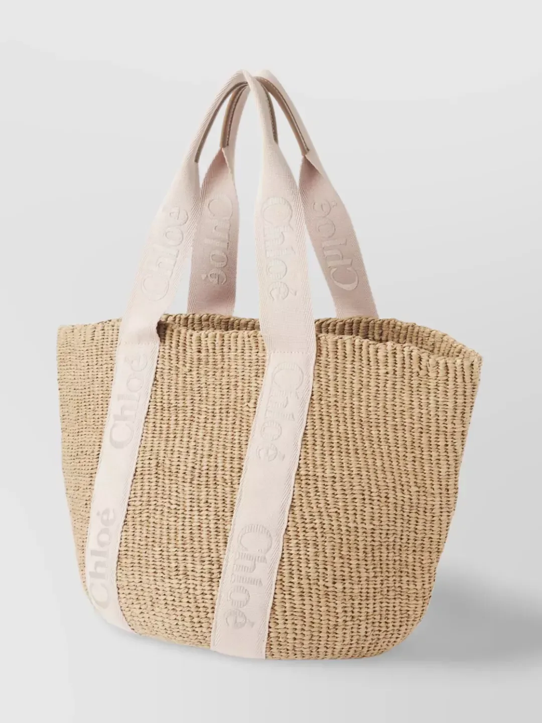 Chloé Woody Large in Beige, photo 3