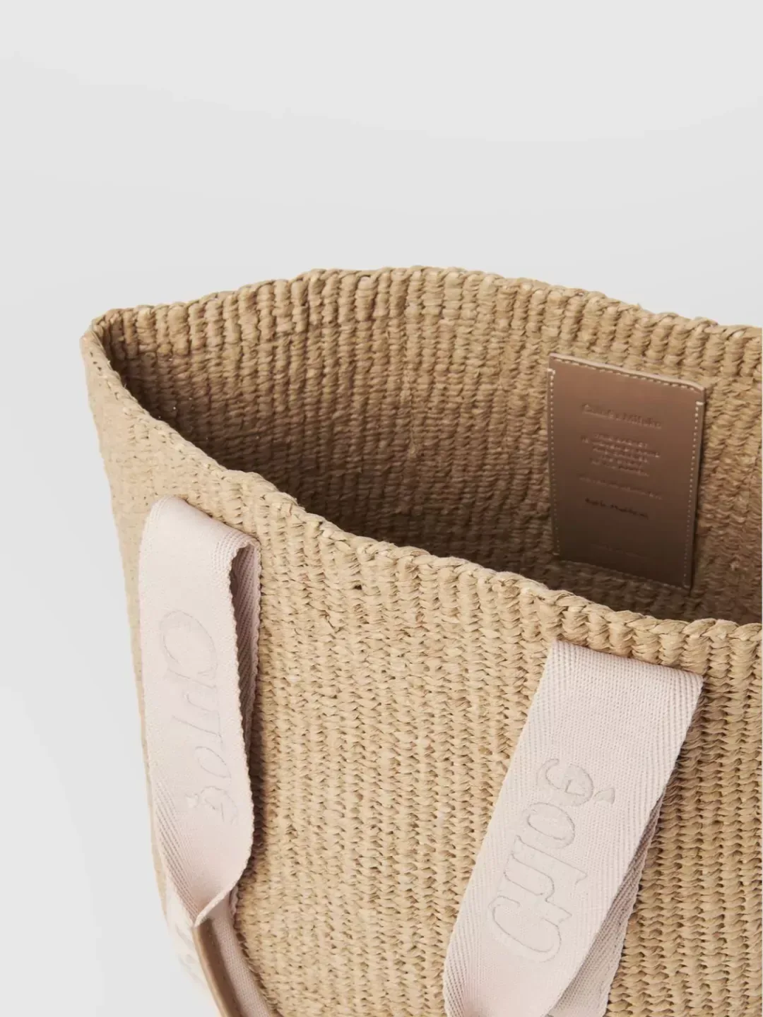 Chloé Woody Large in Beige, photo 4