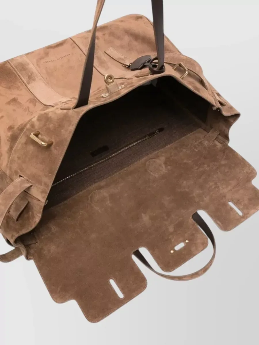 Brunello Cucinelli Travel Bag in Brown, photo 4