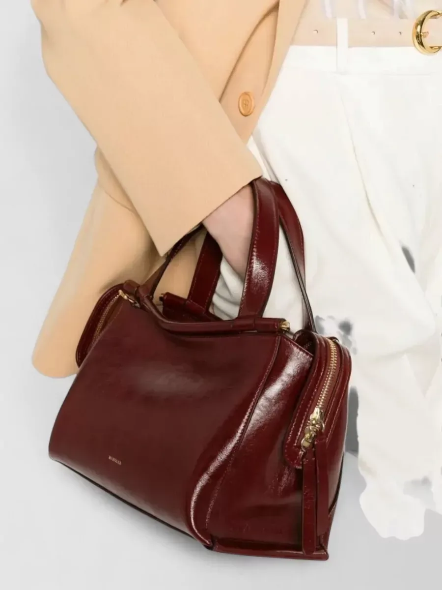 Wandler Leather Tote in Burgundy, photo 2
