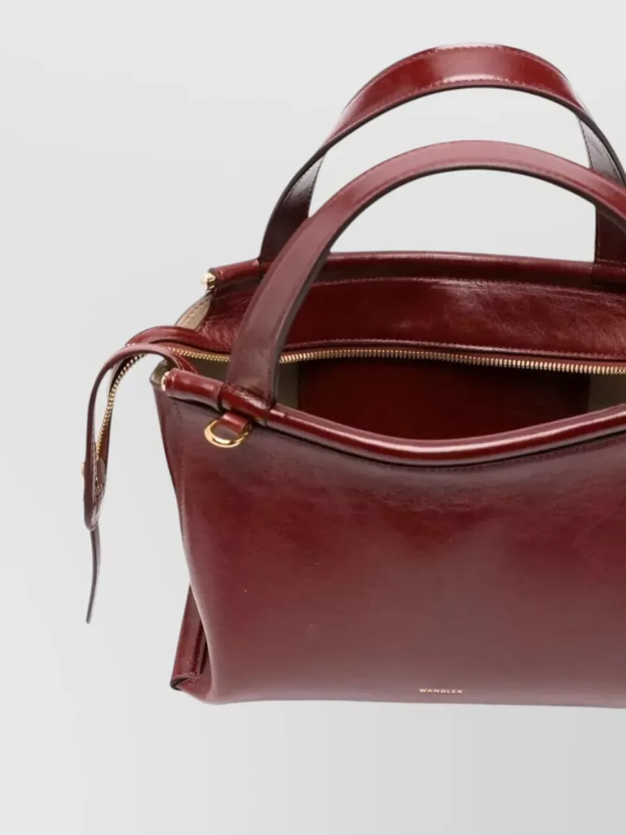 Wandler Leather Tote in Burgundy, photo 4