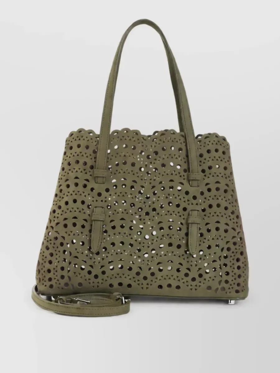 Alaïa Mina 25 in Olive, photo 3