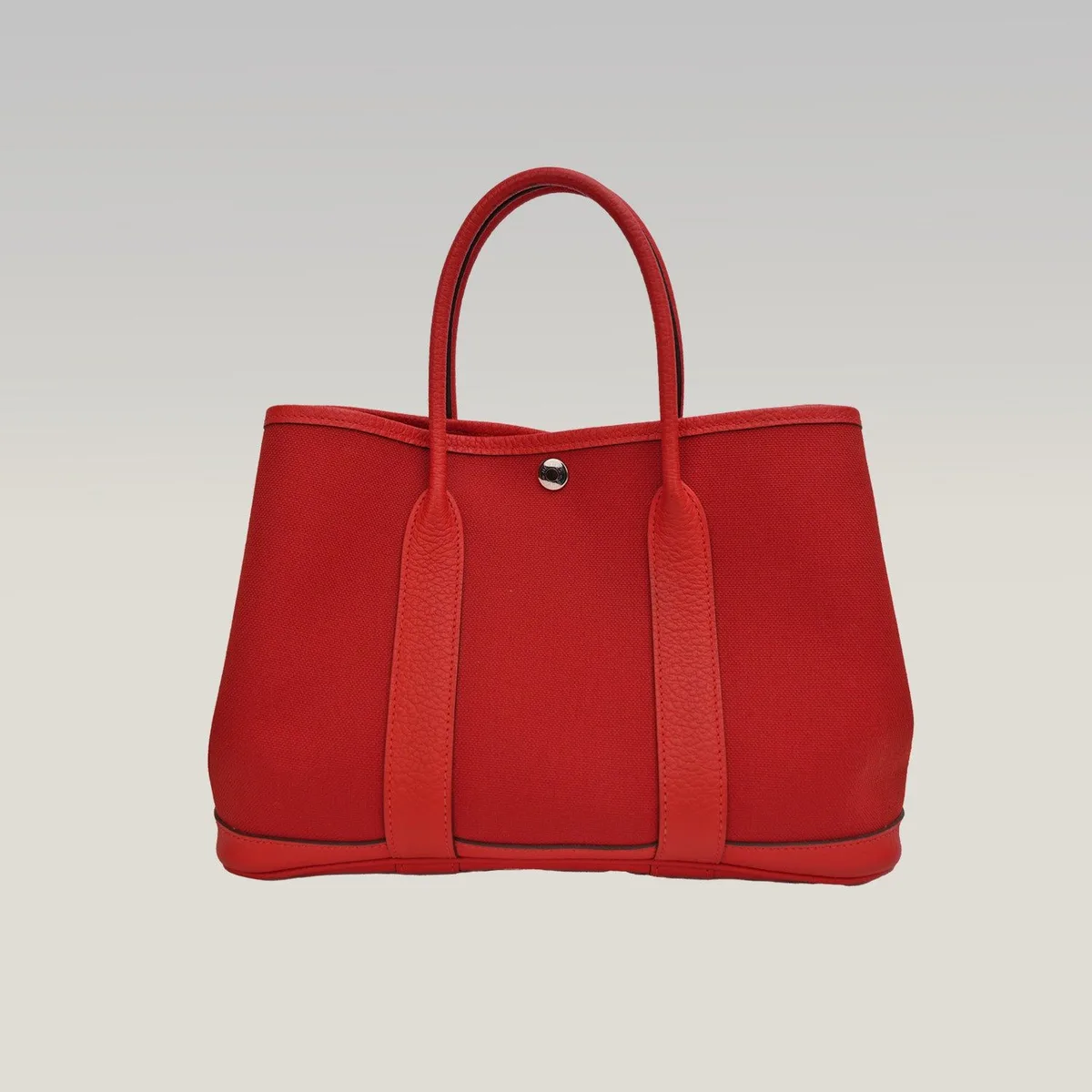 Mala Hermès Garden Party 30 em Vermelho, foto 2
