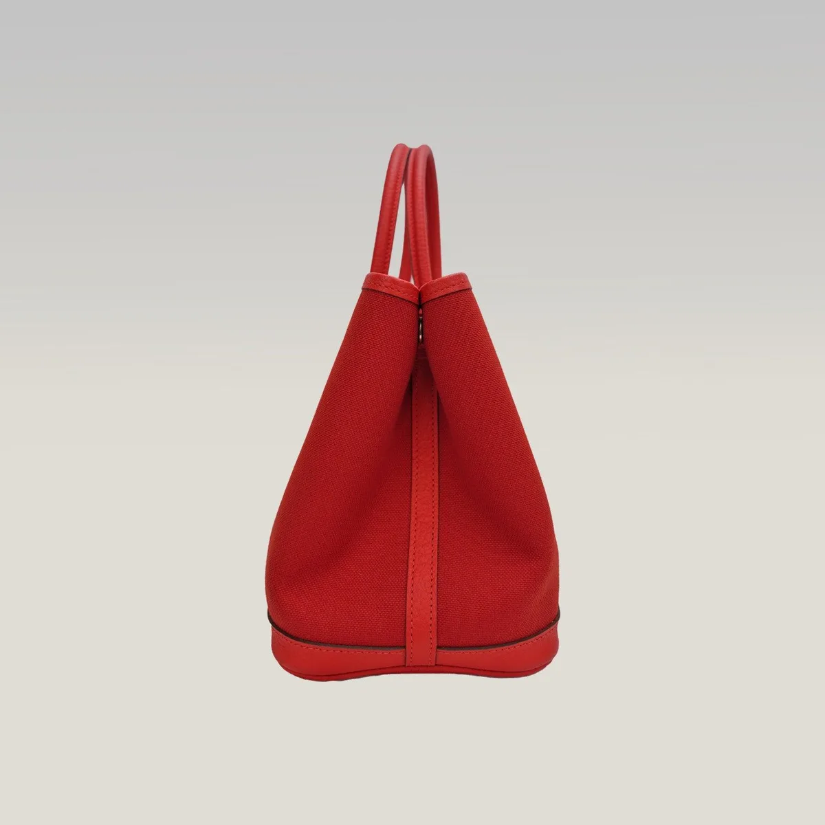 Mala Hermès Garden Party 30 em Vermelho, foto 3