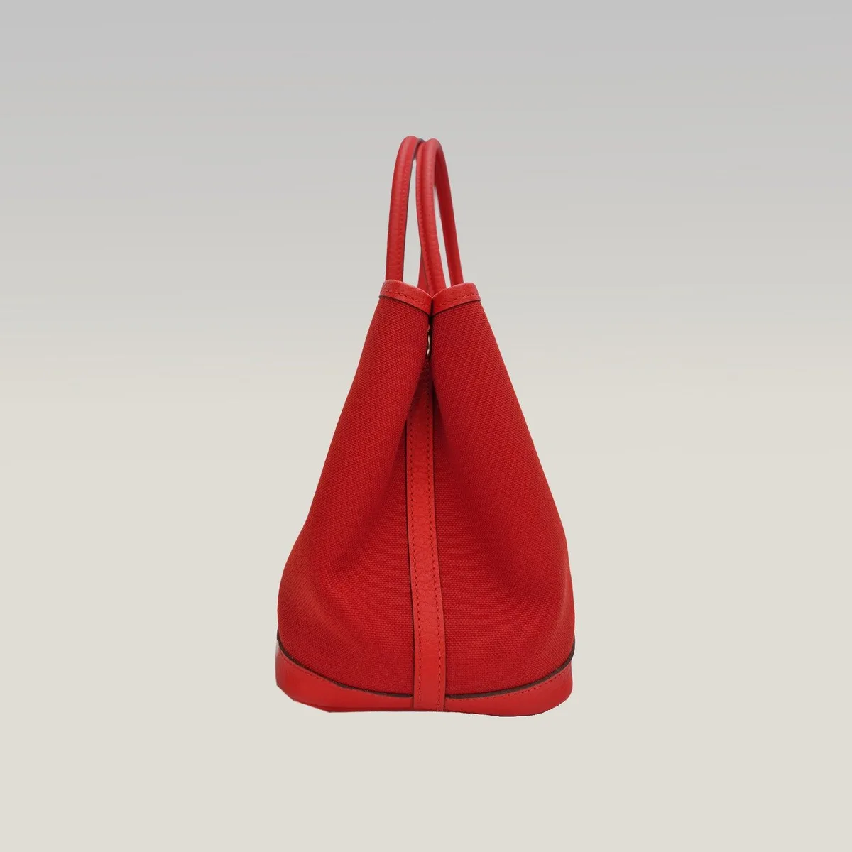 Mala Hermès Garden Party 30 em Vermelho, foto 4