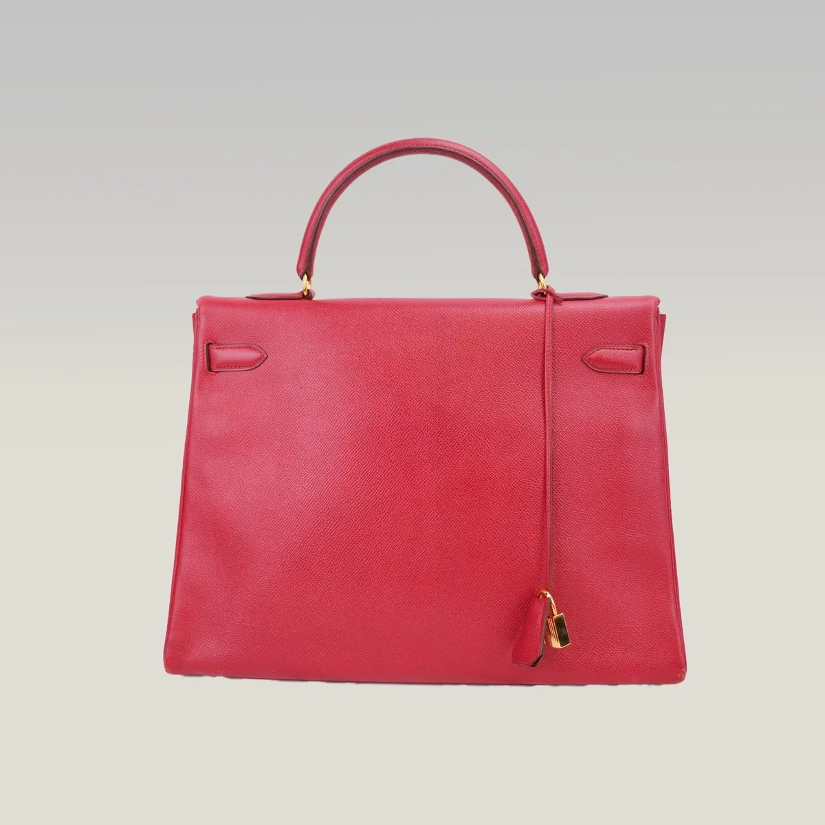 Hermès Kelly 35 in Red, photo 3