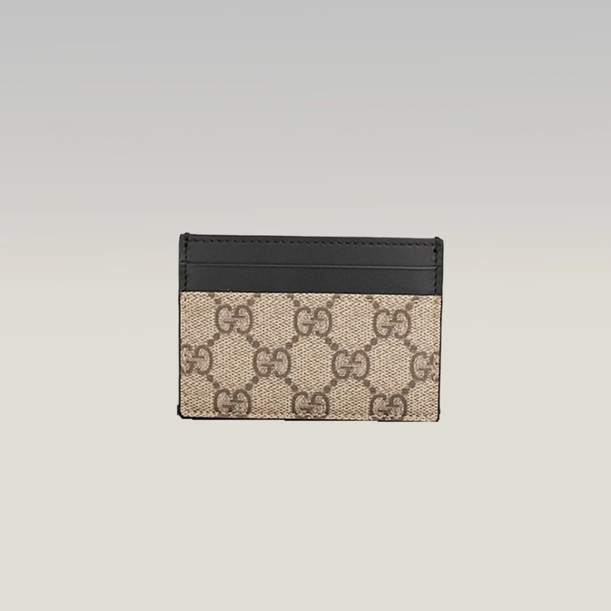 Gucci Card Holder in Beige and Brown, photo 3