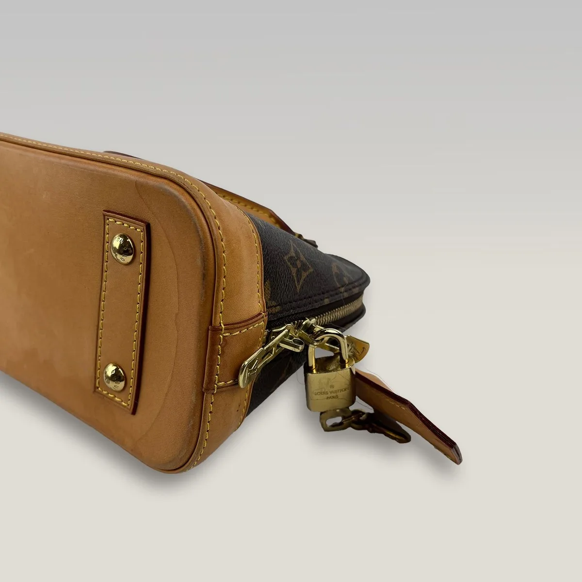 Louis Vuitton Alma BB marron, photo 4