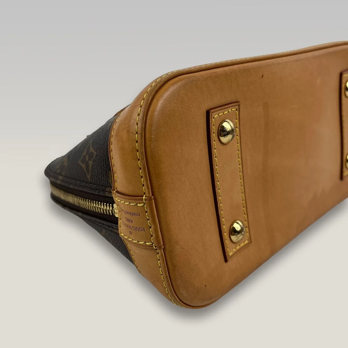 Louis Vuitton Alma BB marron, photo 5