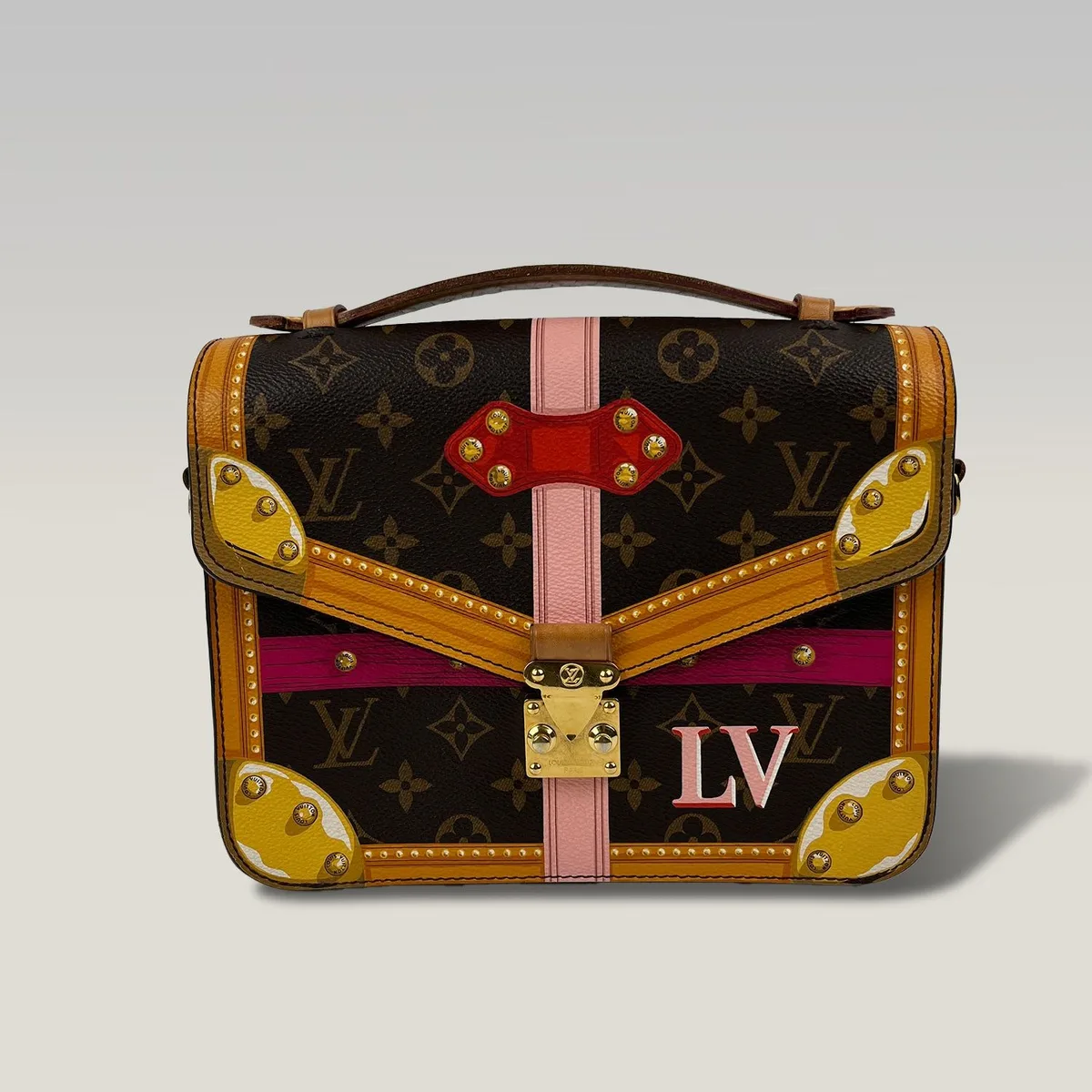 Louis Vuitton Pochette Métis Summer Trunks in Monogram Multicolour, photo 2