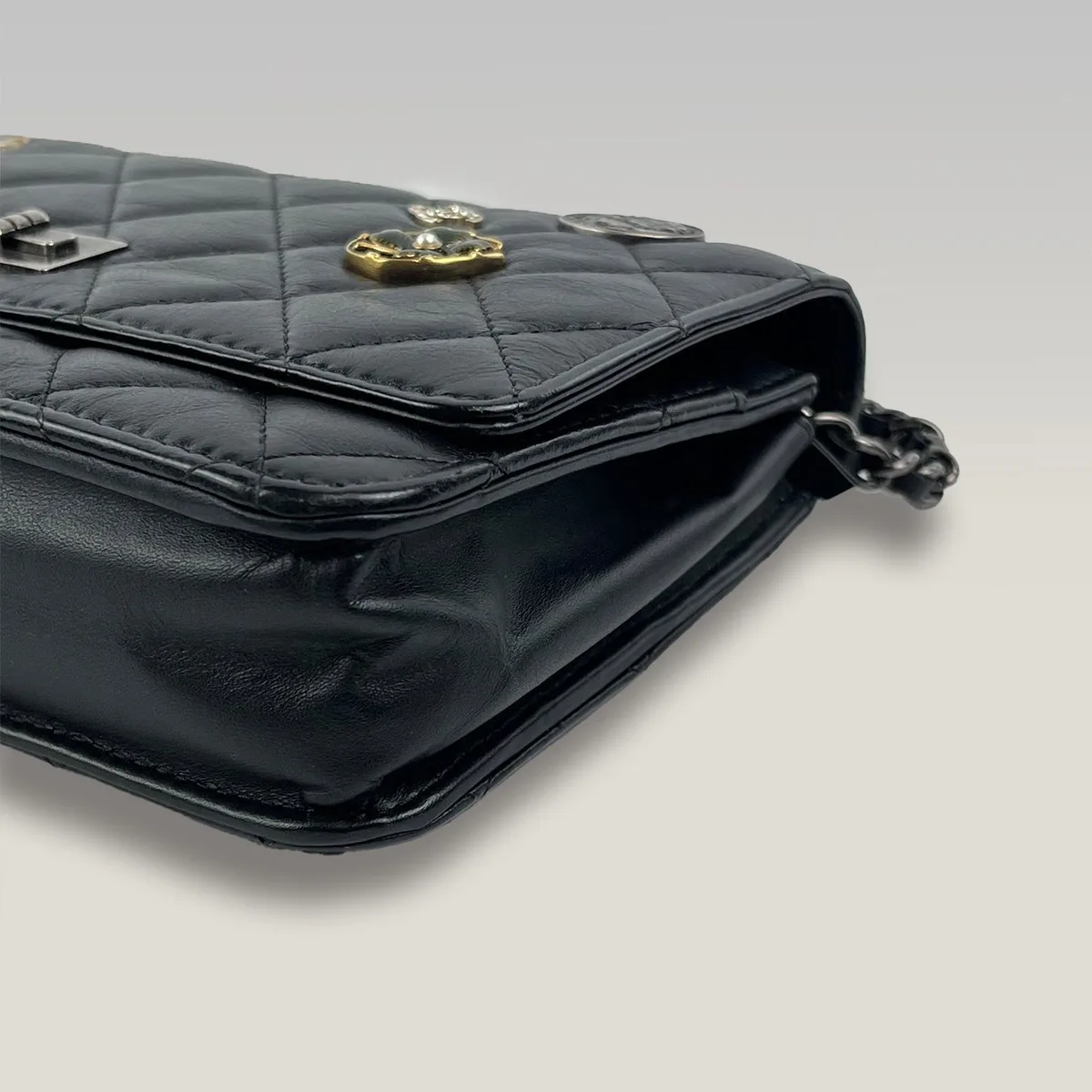 Chanel WOC 2.55 in Black, photo 4
