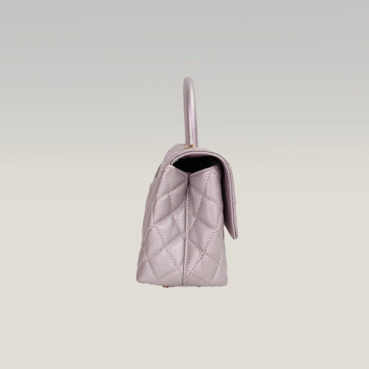 Chanel Coco Handle Small in Iridescent Lilac, photo 5