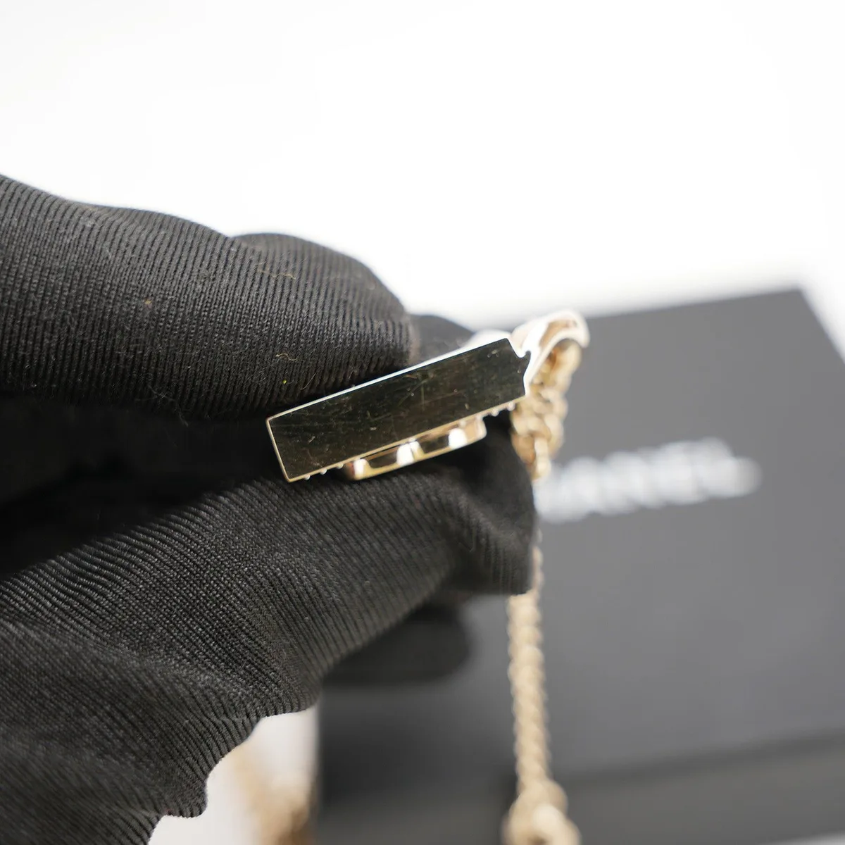 Chanel Cruise 2021 Sweater Necklace in Bright Metal, photo 4