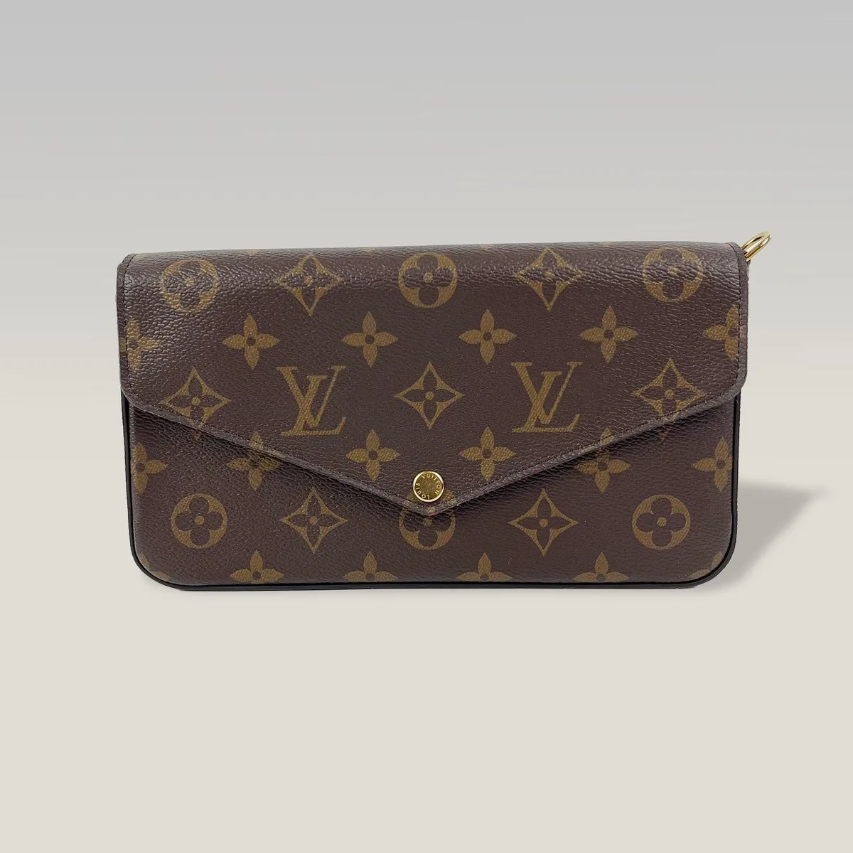 حقيبة Louis Vuitton Pochette Félicie بلون Monogram بني، صورة 2