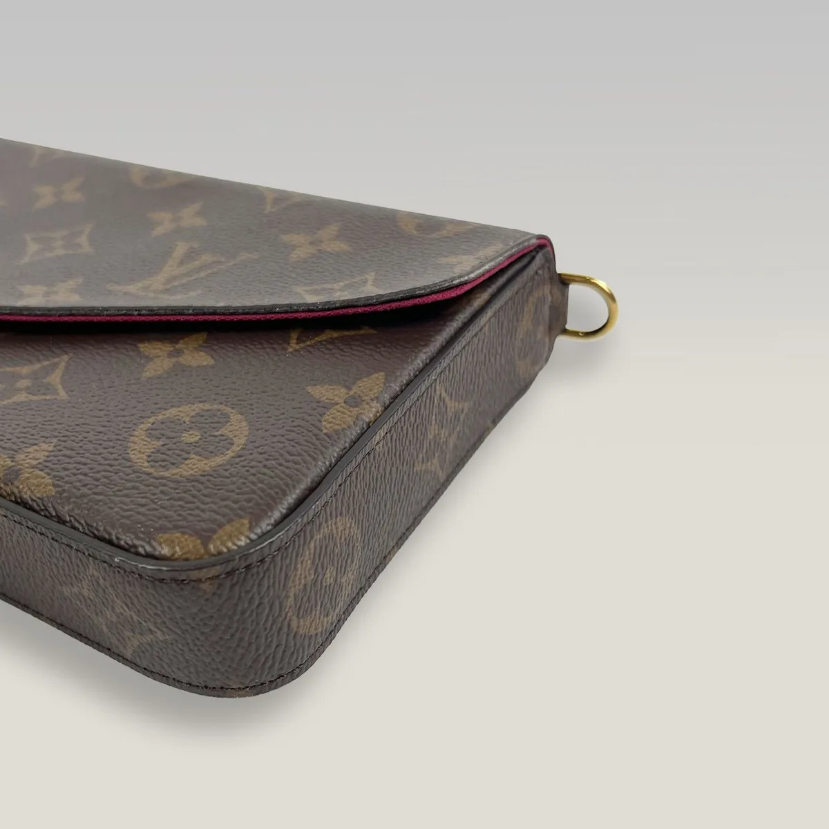 حقيبة Louis Vuitton Pochette Félicie بلون Monogram بني، صورة 5