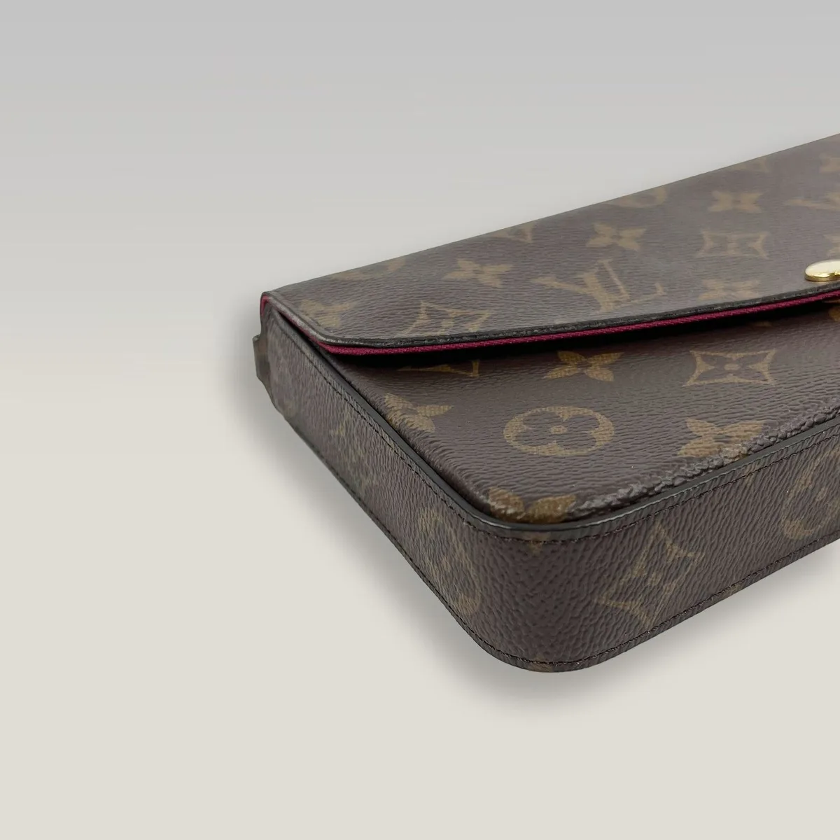 حقيبة Louis Vuitton Pochette Félicie بلون Monogram بني، صورة 6
