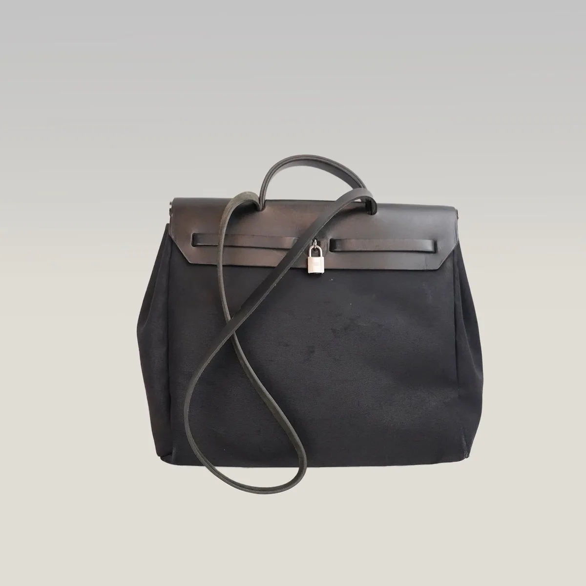 Mala Hermès Herbag 39 em Noir, foto 3