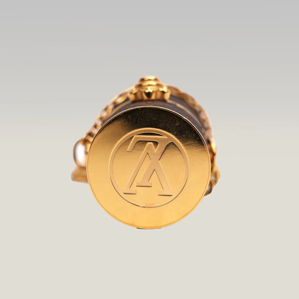 Louis Vuitton Lipstick Case in Monogram marrone, foto 6