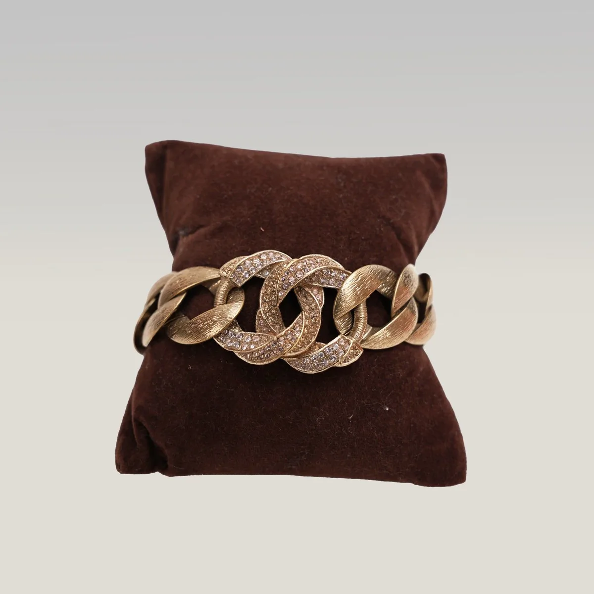 Pulseira de elos Chanel em dourado, foto 2