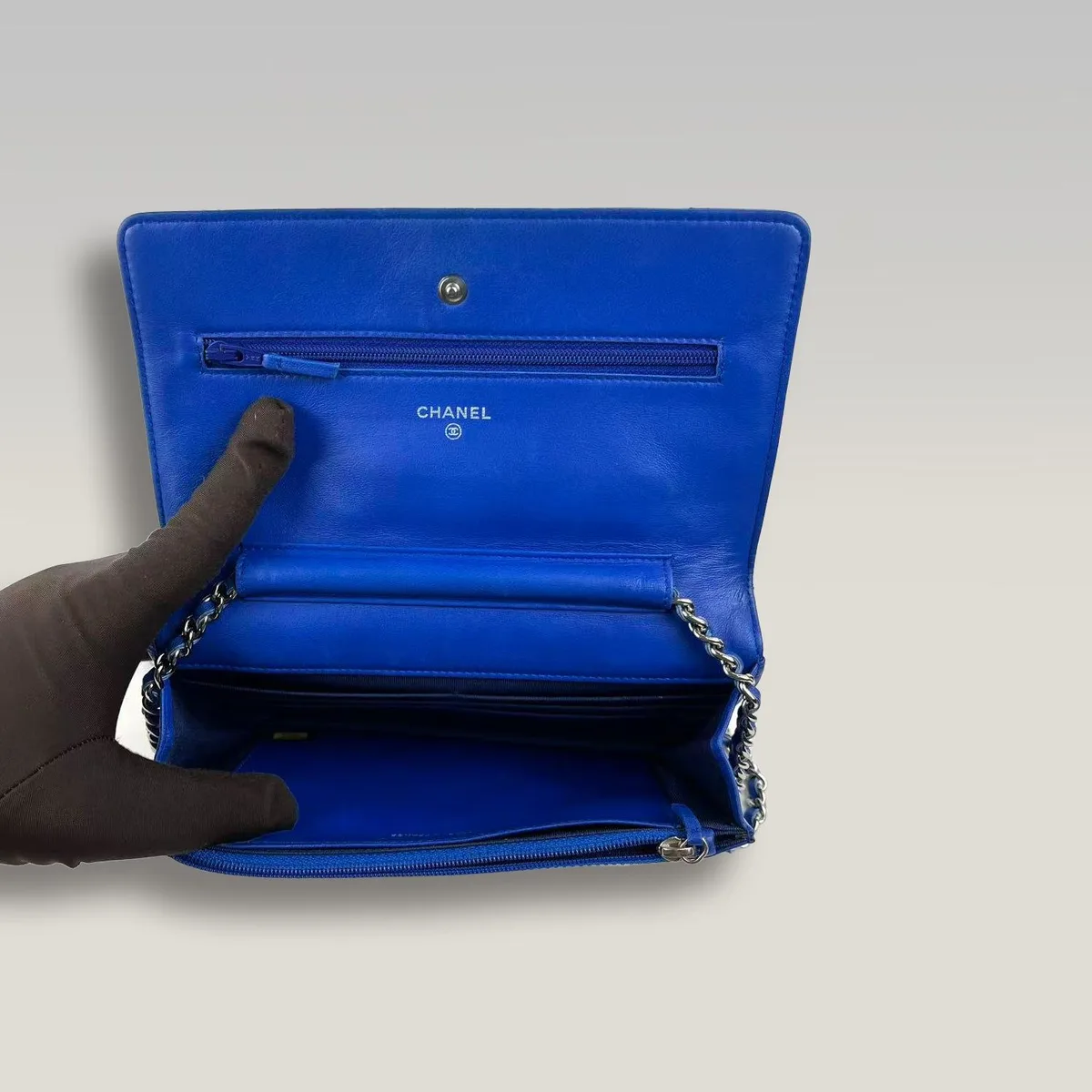 Chanel WOC en azul, foto 6