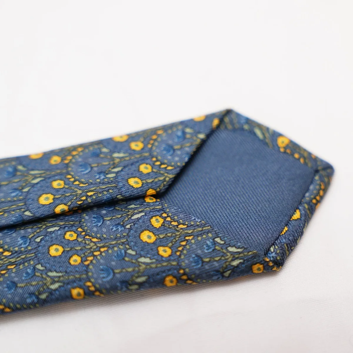 Hermès Silk Tie in Green, photo 5