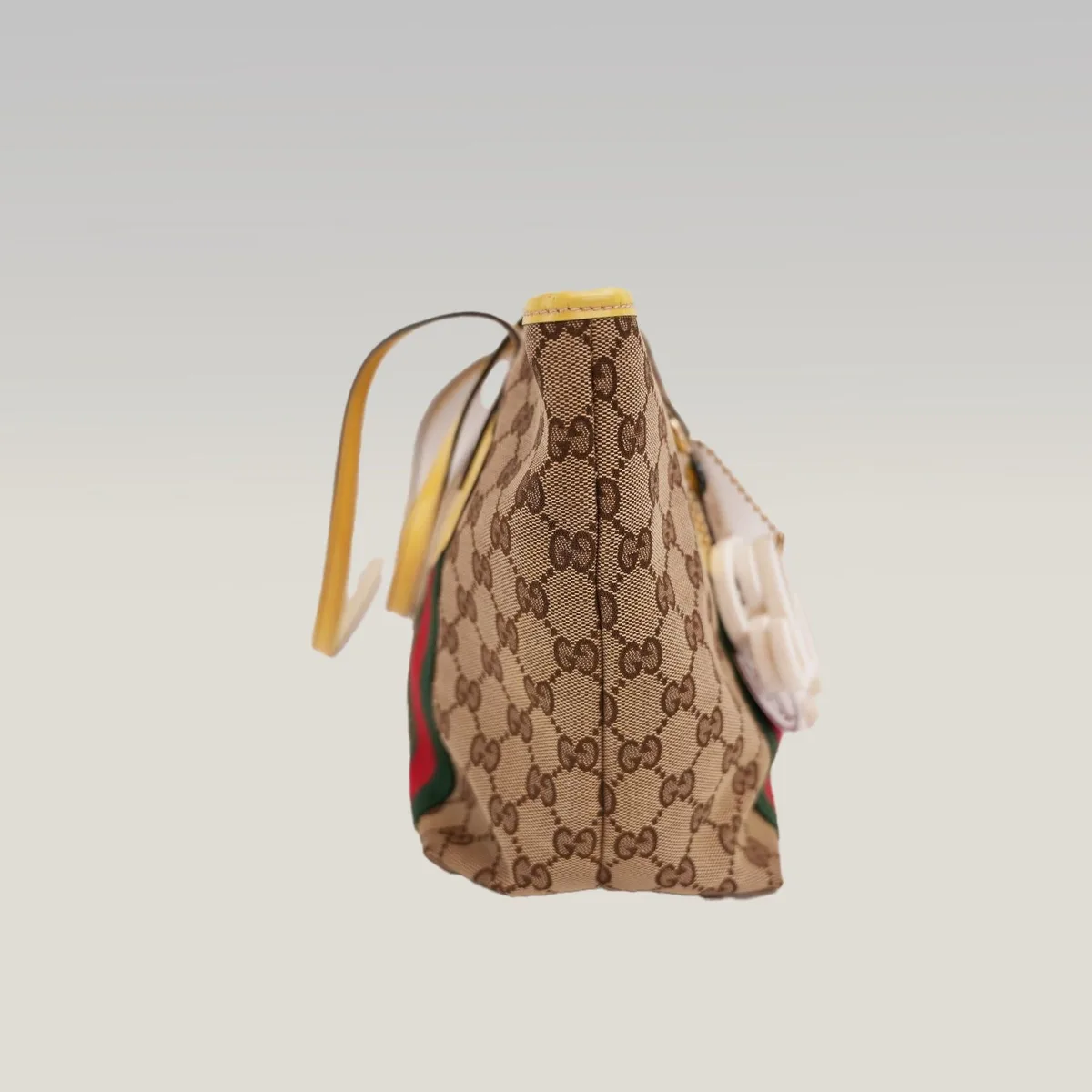 Gucci Small Tote in Beige and Brown, photo 4