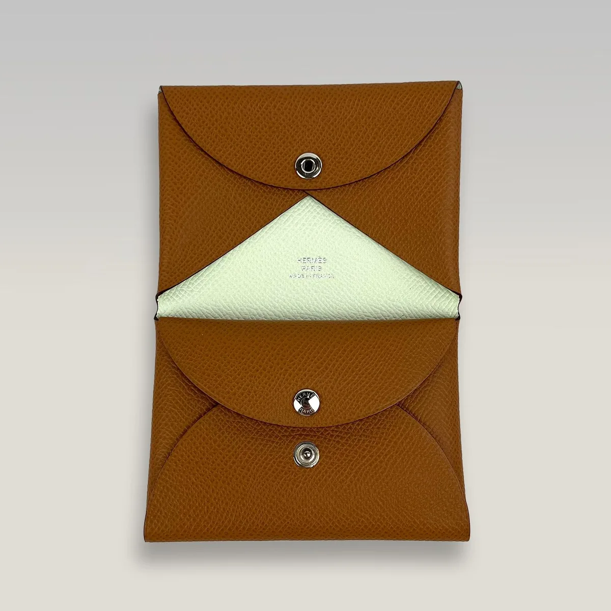 Hermès Coin Purse (Small) in Brown, photo 5