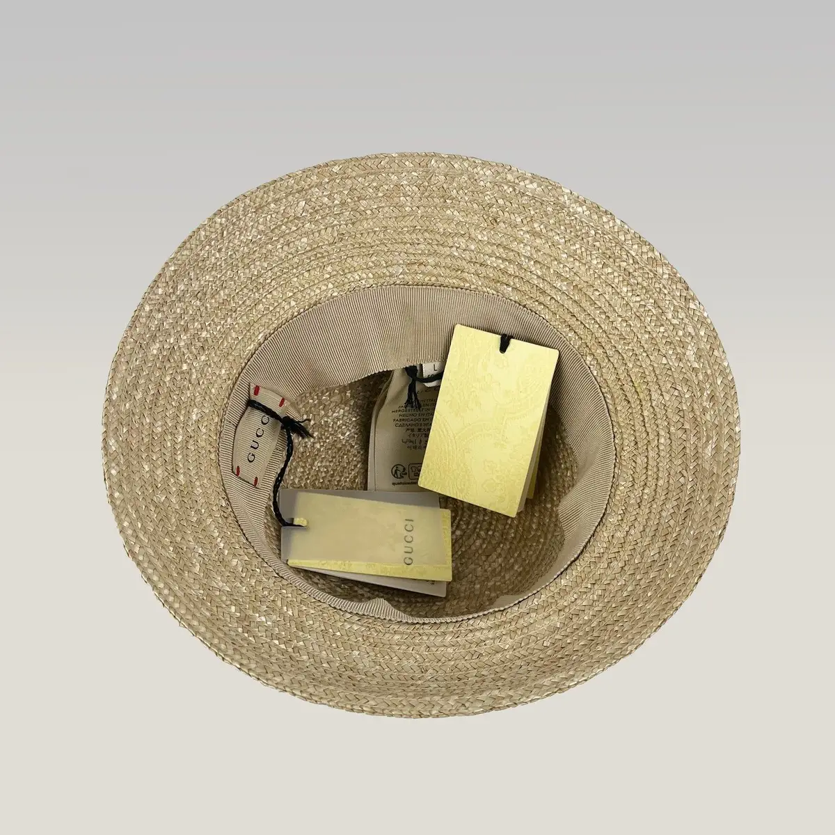 Gucci Straw Hat in Natural Straw, photo 4