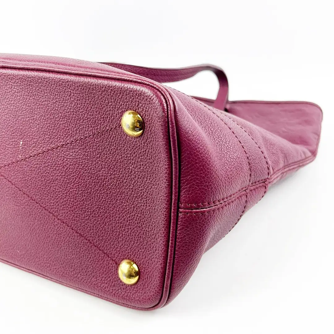 Louis Vuitton Monogram Empreinte Tote in Bordeaux, photo 5