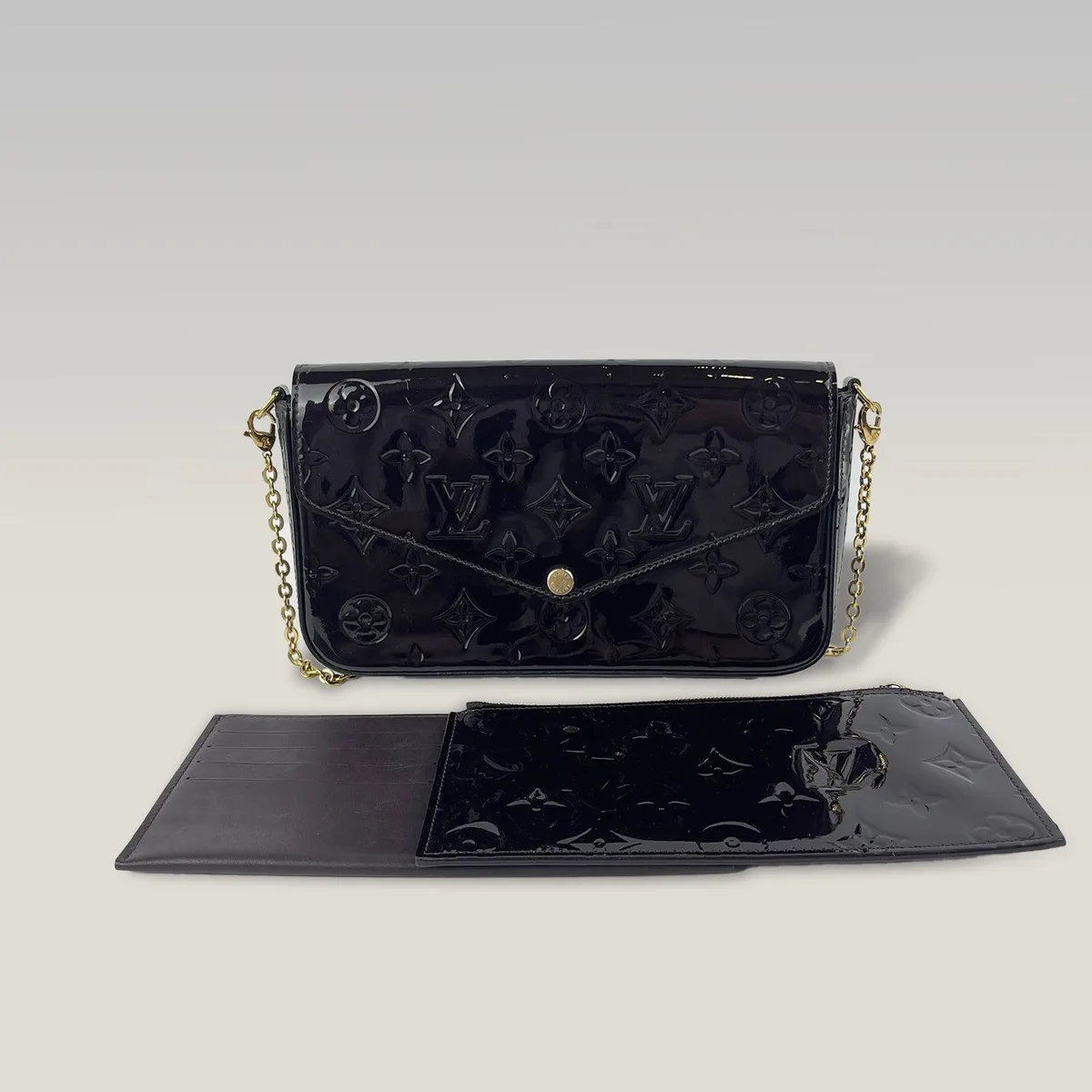 Louis Vuitton Pochette Félicie in Black, photo 4