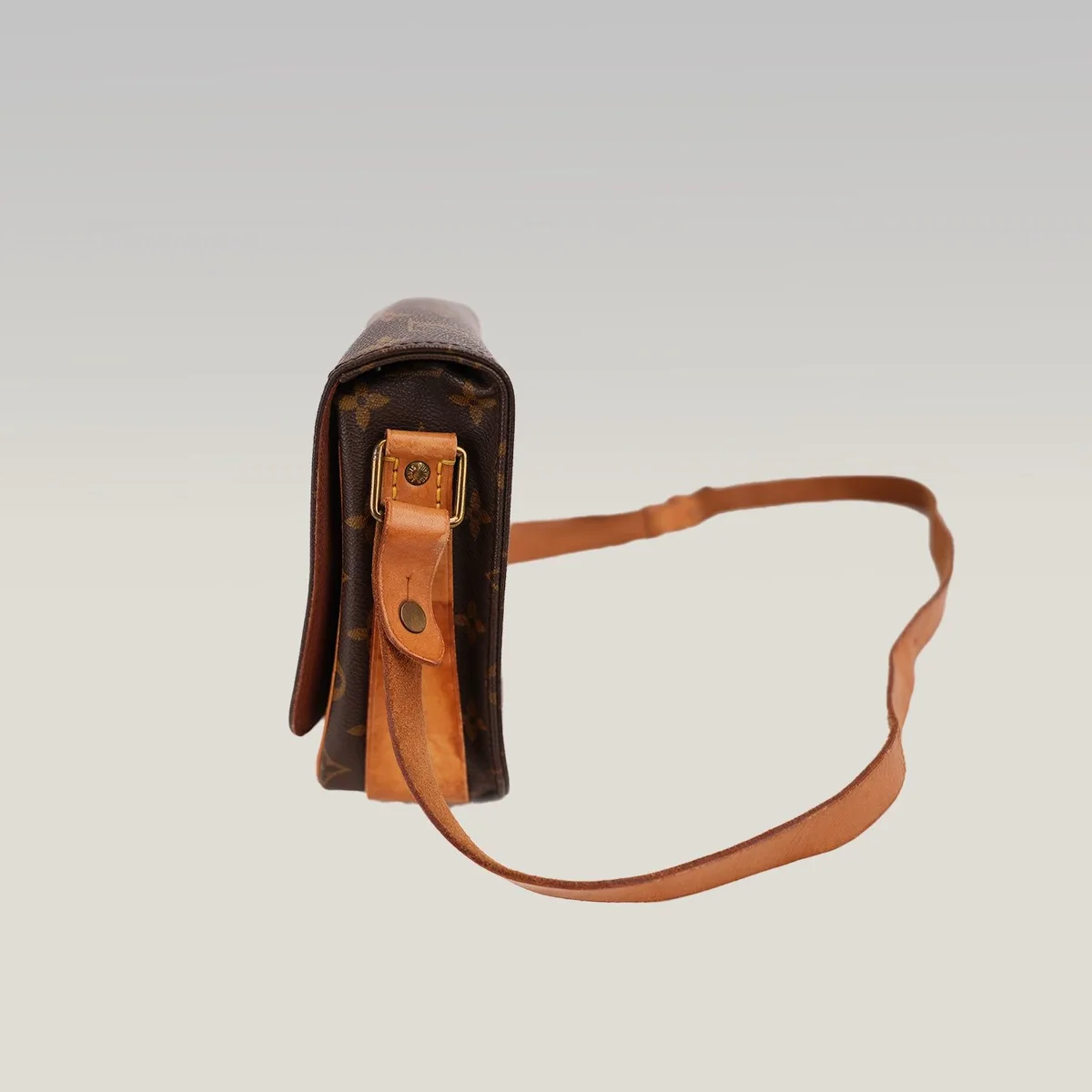 Louis Vuitton Cartouchière MM 棕色款,图 5