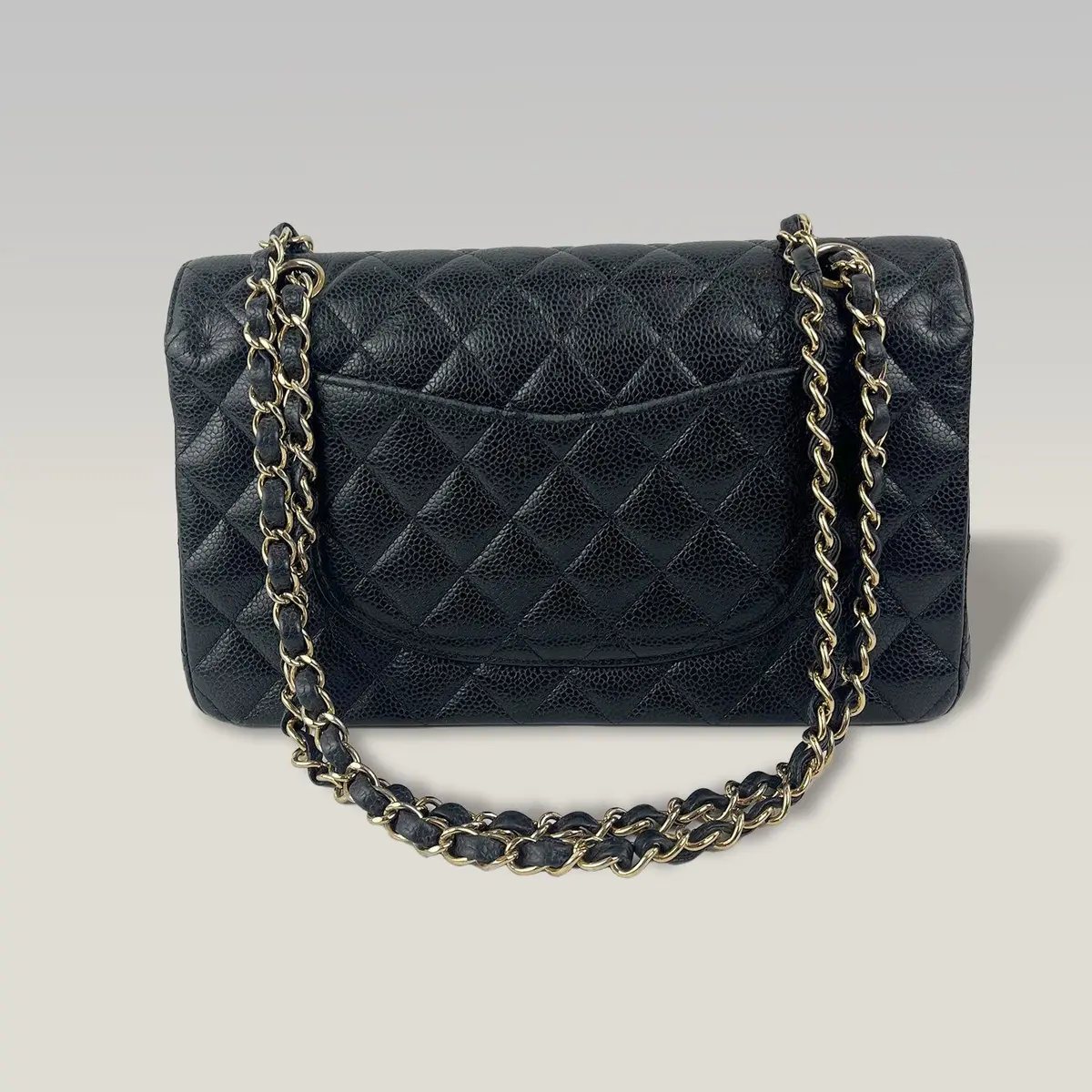 Chanel Classic Medium Double Flap in Black, photo 3