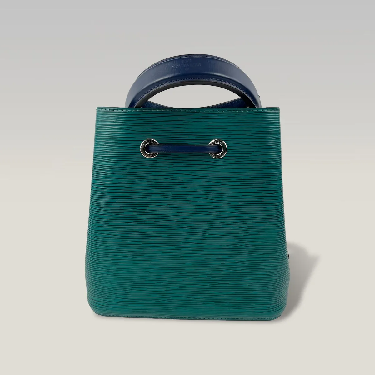 Louis Vuitton NéoNoé BB in Dark Green and Blue, photo 3