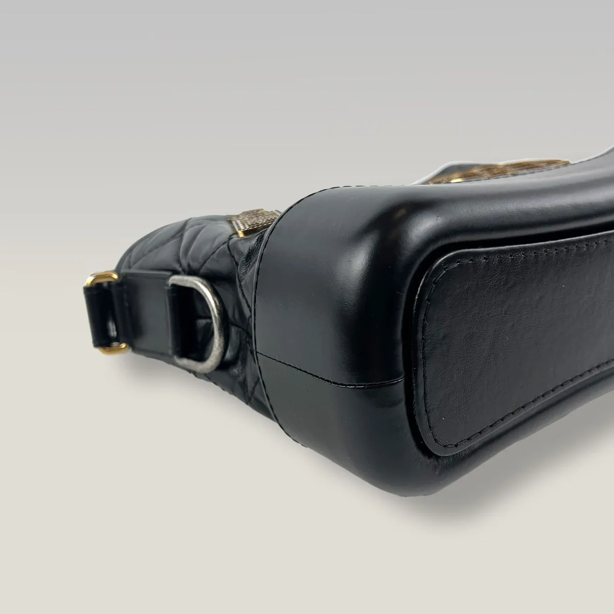 Chanel Gabrielle Small Hobo in Black, photo 6