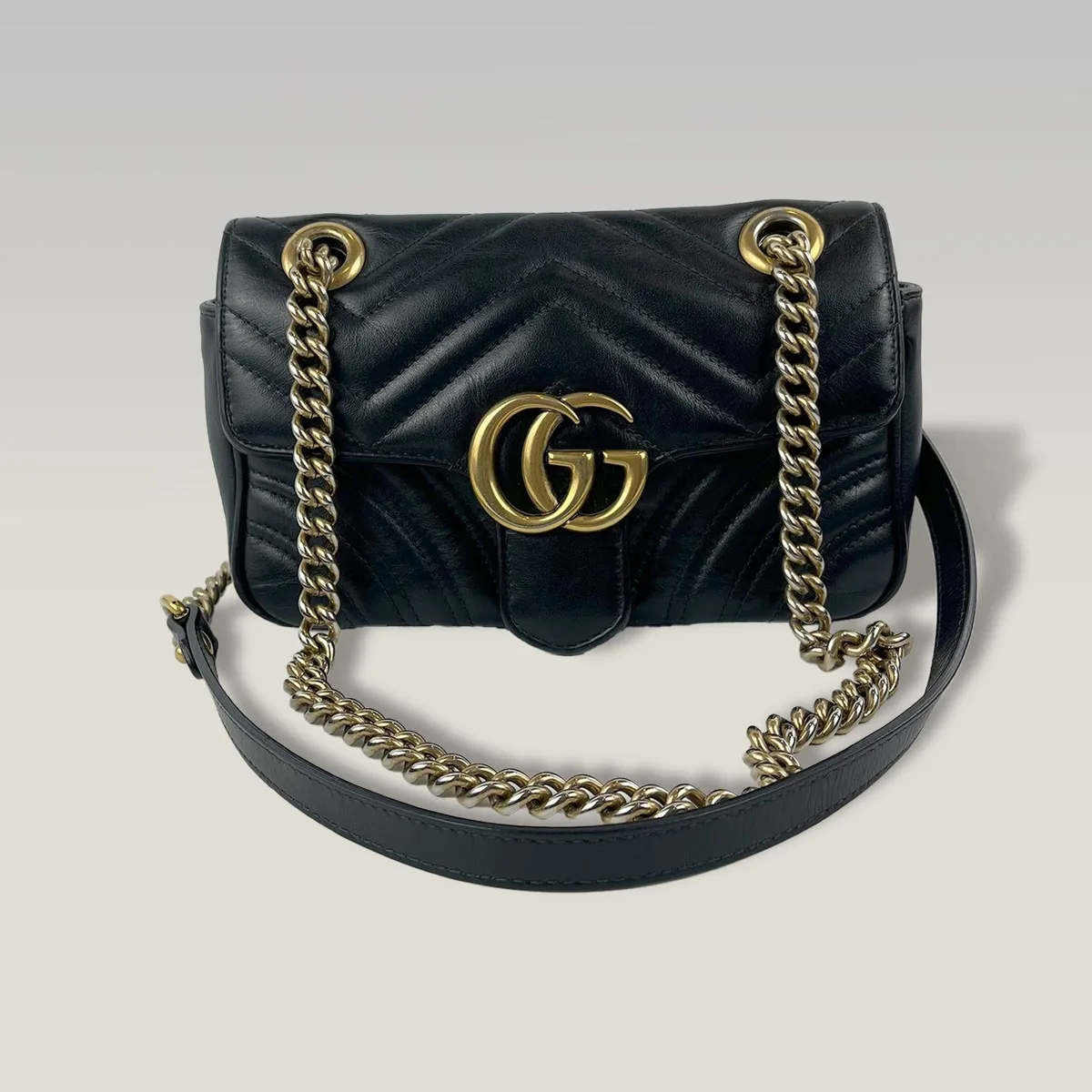 Gucci GG Marmont Small in Black, photo 2