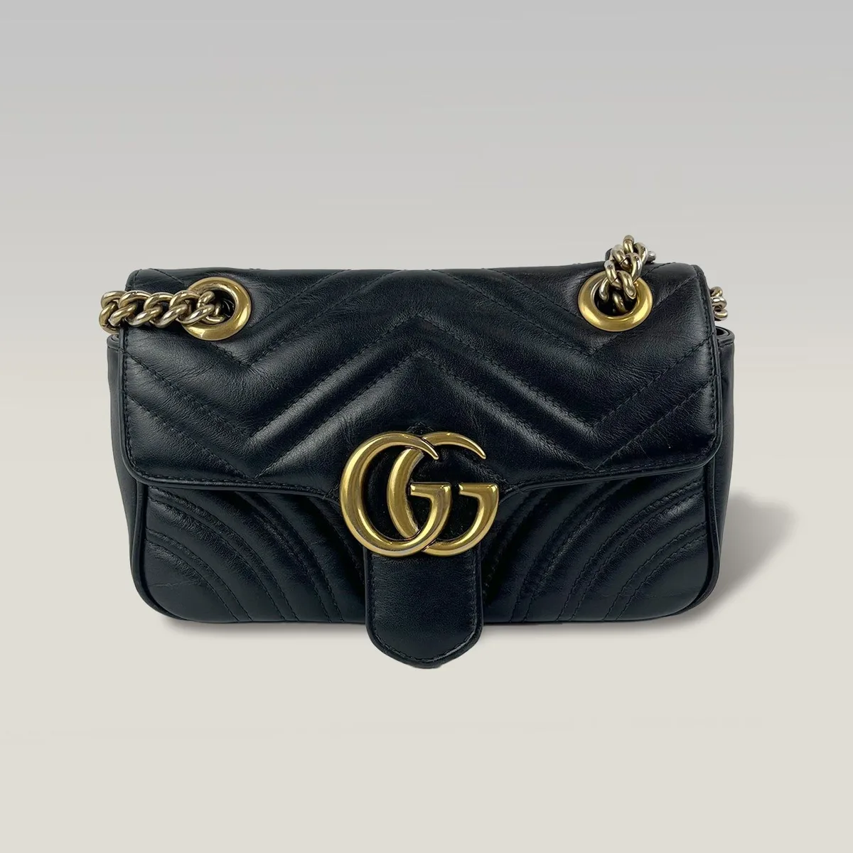 Gucci GG Marmont Small in Black, photo 3