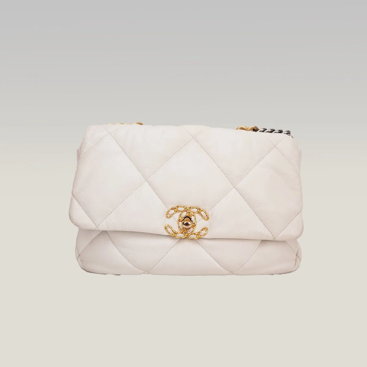 Chanel Chanel 19 Medium Flap in Beige, photo 2