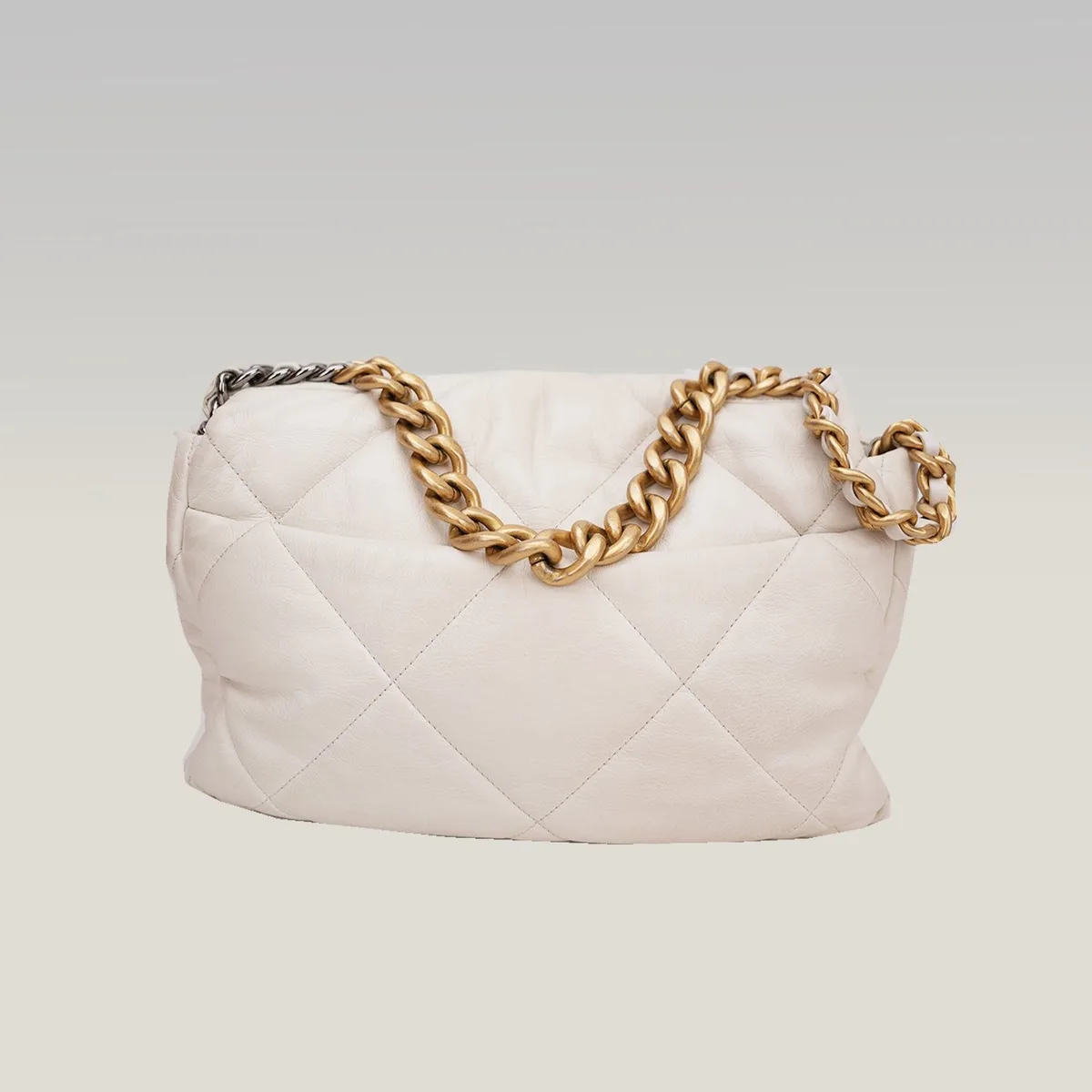 Chanel Chanel 19 Medium Flap in Beige, photo 3