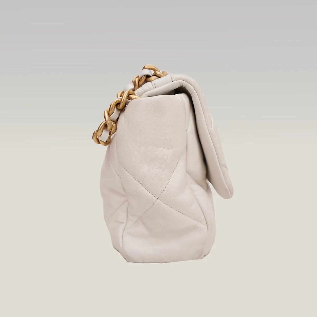 Chanel Chanel 19 Medium Flap in Beige, photo 5