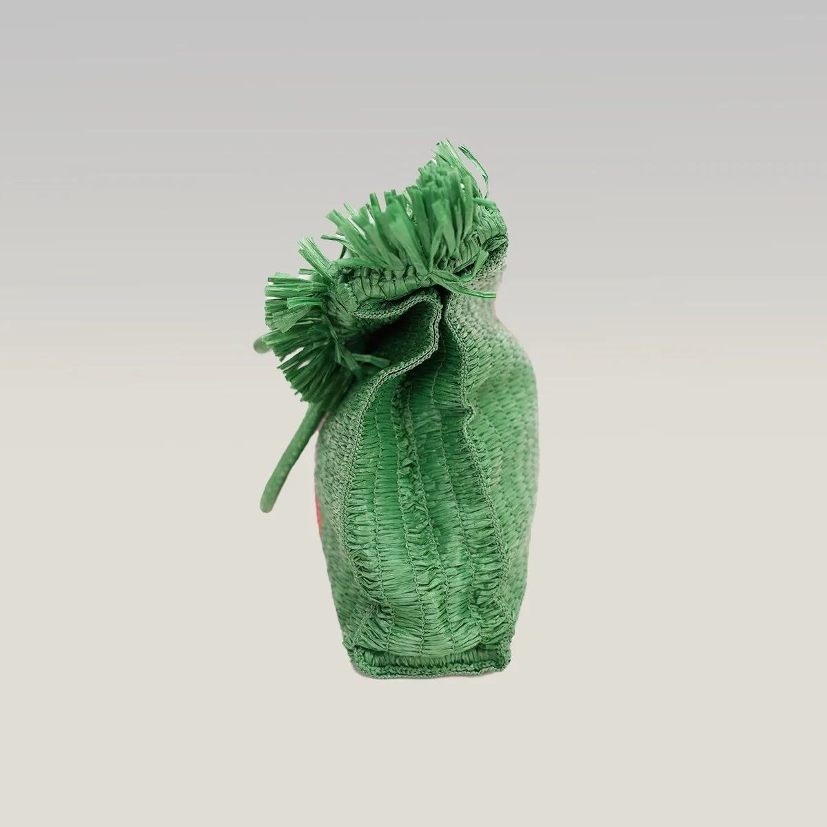 Gucci Basket Tote in Green and Pink, photo 5