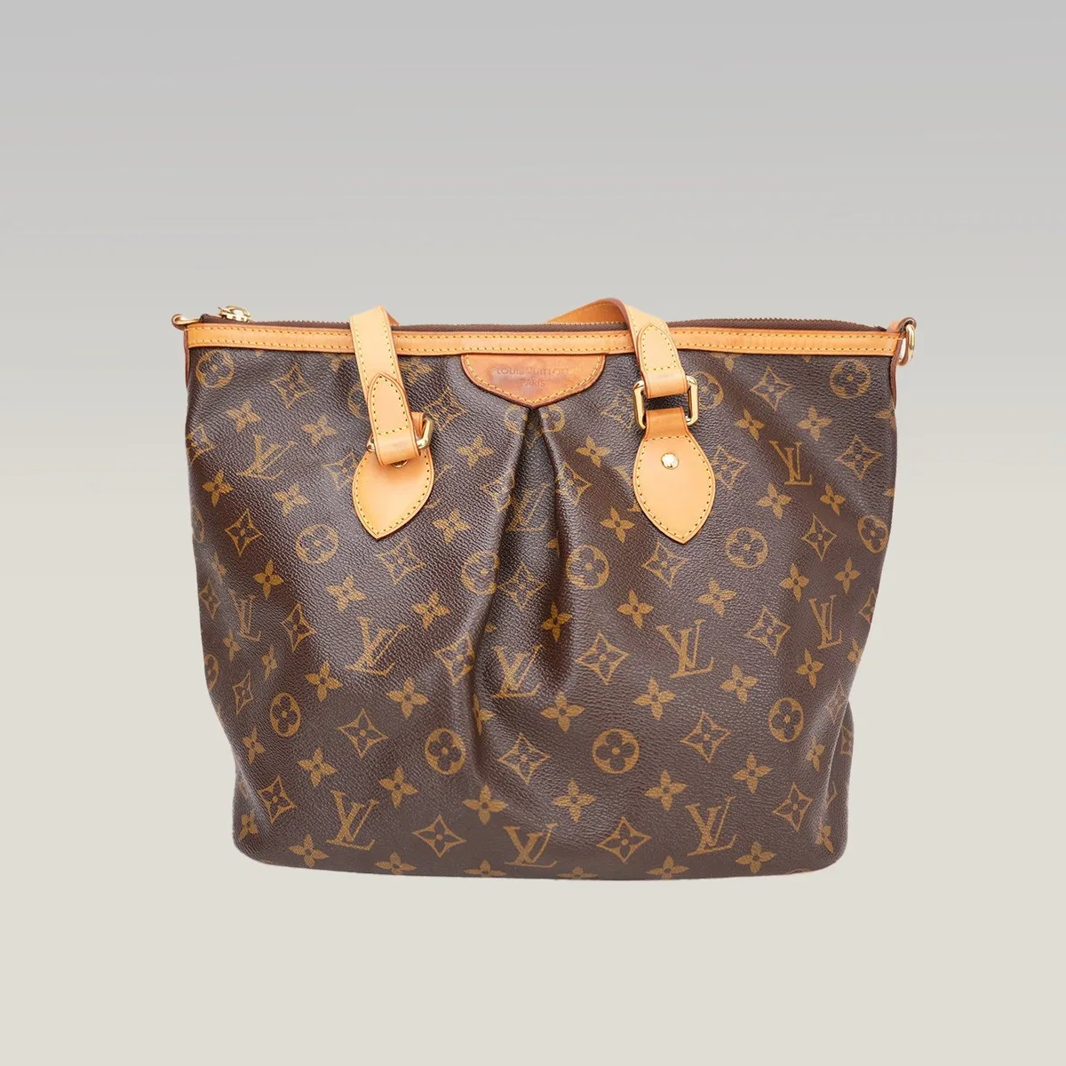 Louis Vuitton Palermo PM in Brown, photo 2