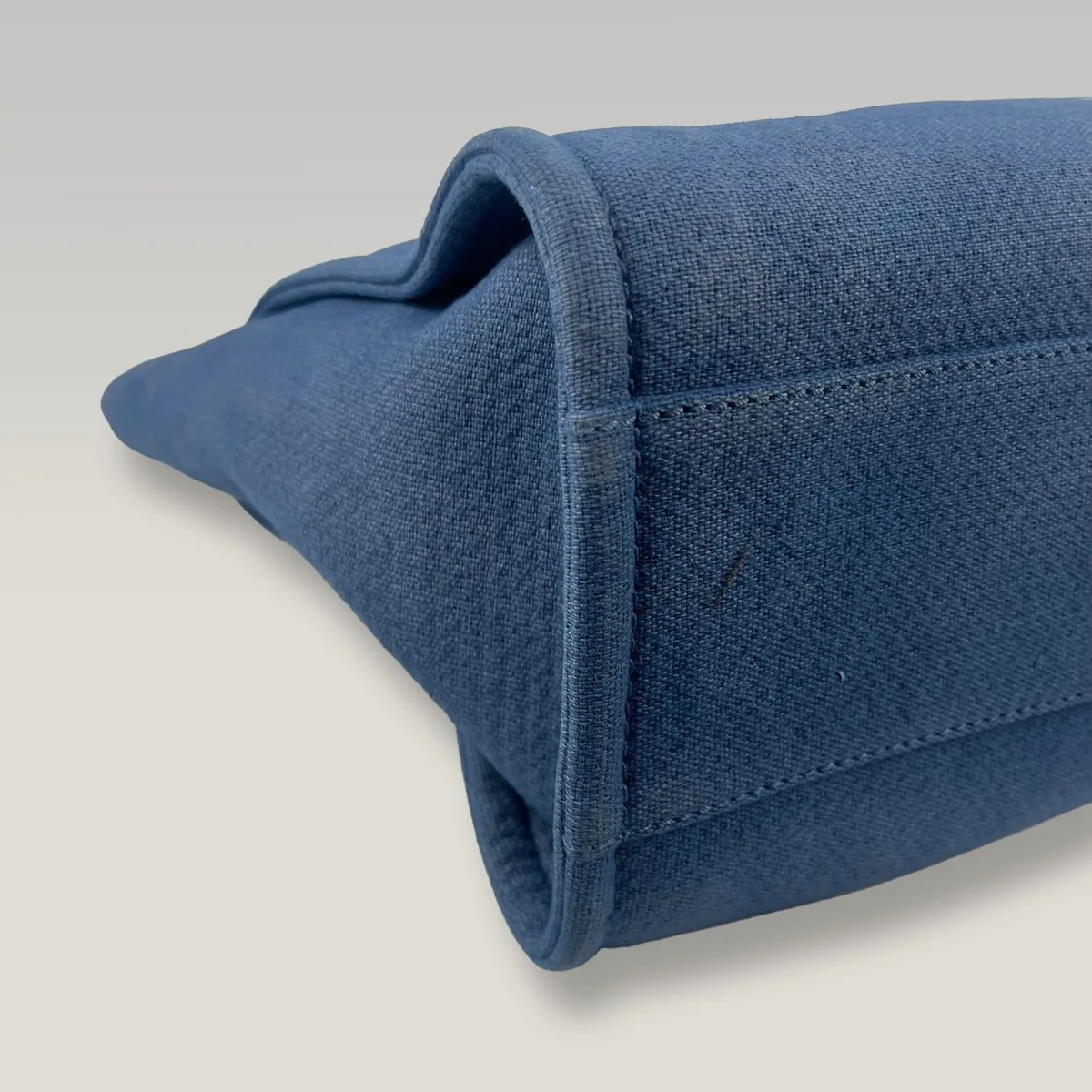 Chanel Deauville Tote in Denim Blue, photo 4