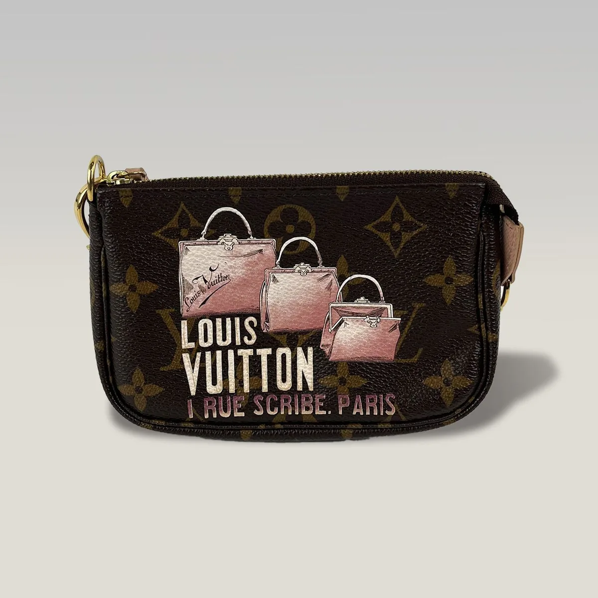 Louis Vuitton Pochette Accessoires I Rue Scribe in Brown, photo 2
