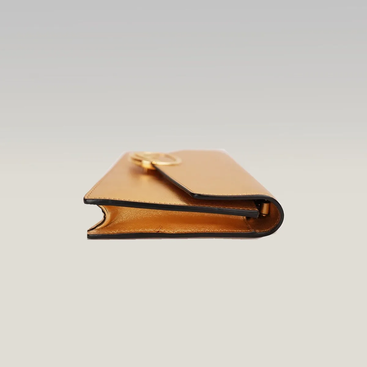 Fendi Wallet on Chain in Gold, photo 5