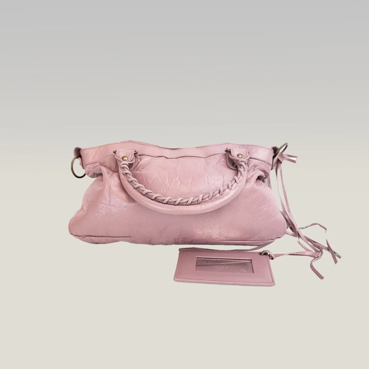 Balenciaga City Medium rose parme, photo 3