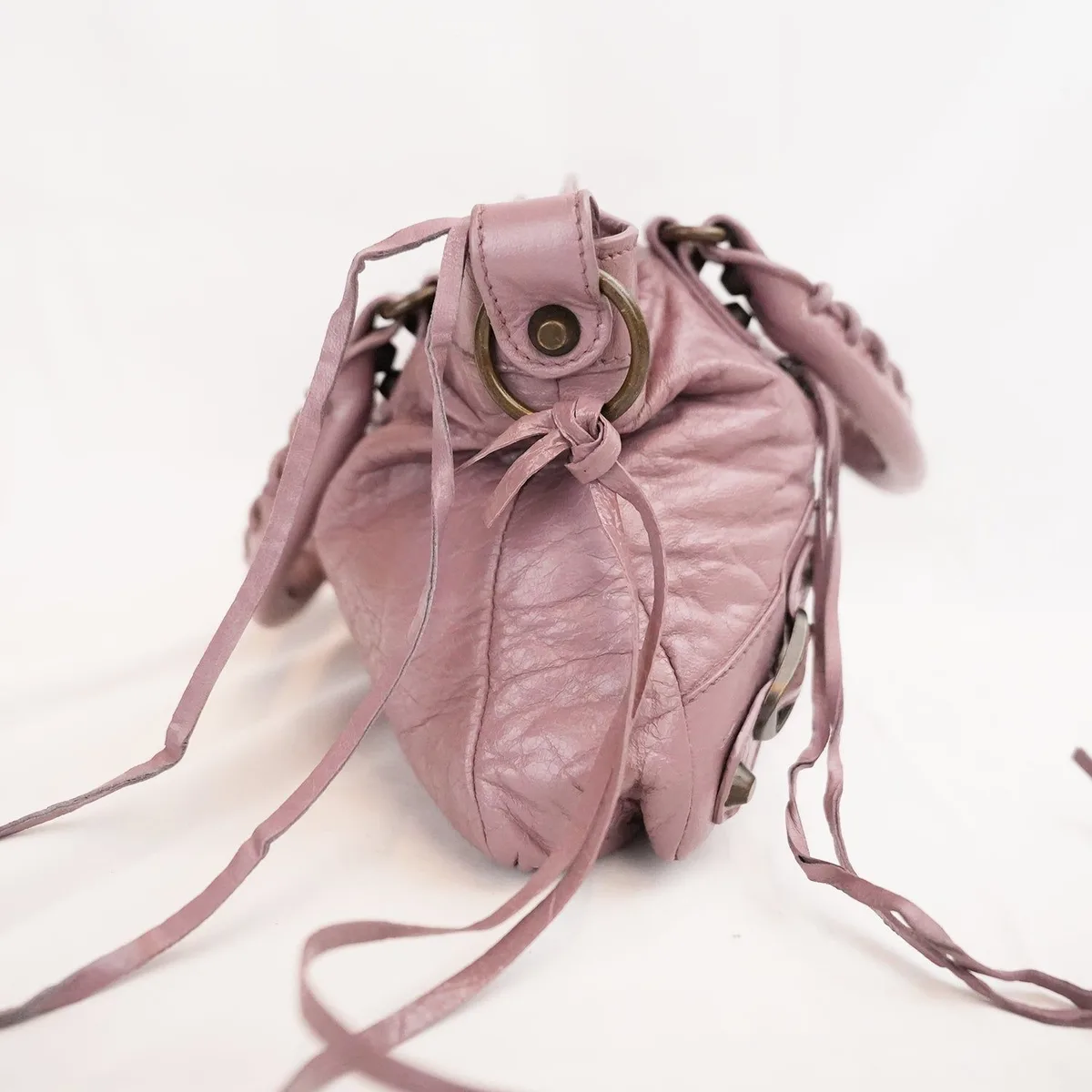 Balenciaga City Medium rose parme, photo 5