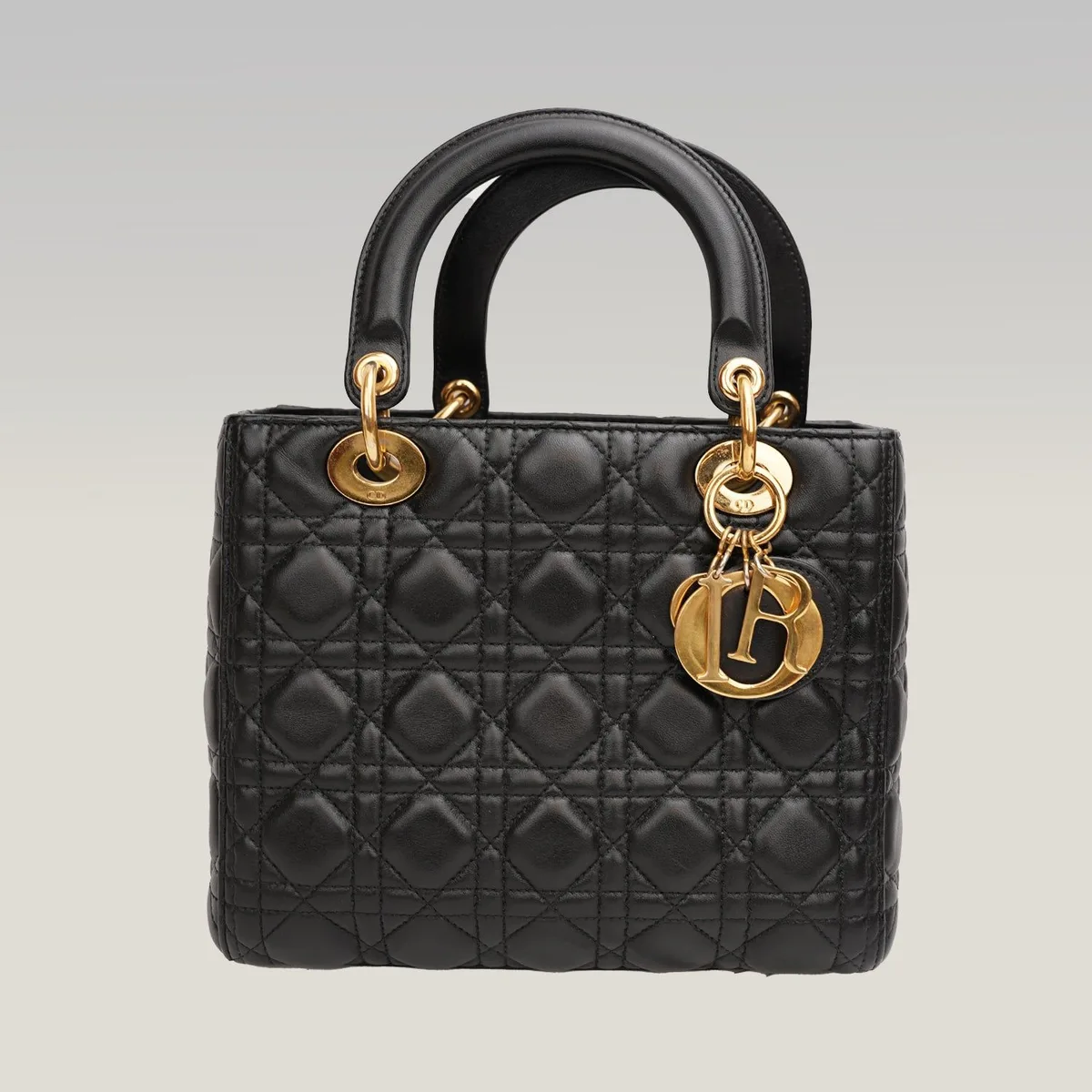 Dior Lady Dior Medium in Black, photo 2